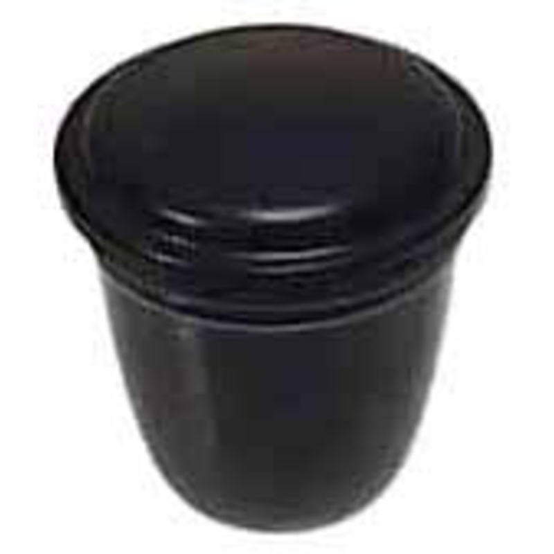 Wiper Knob, -61 Bug, -65 Bus; Black