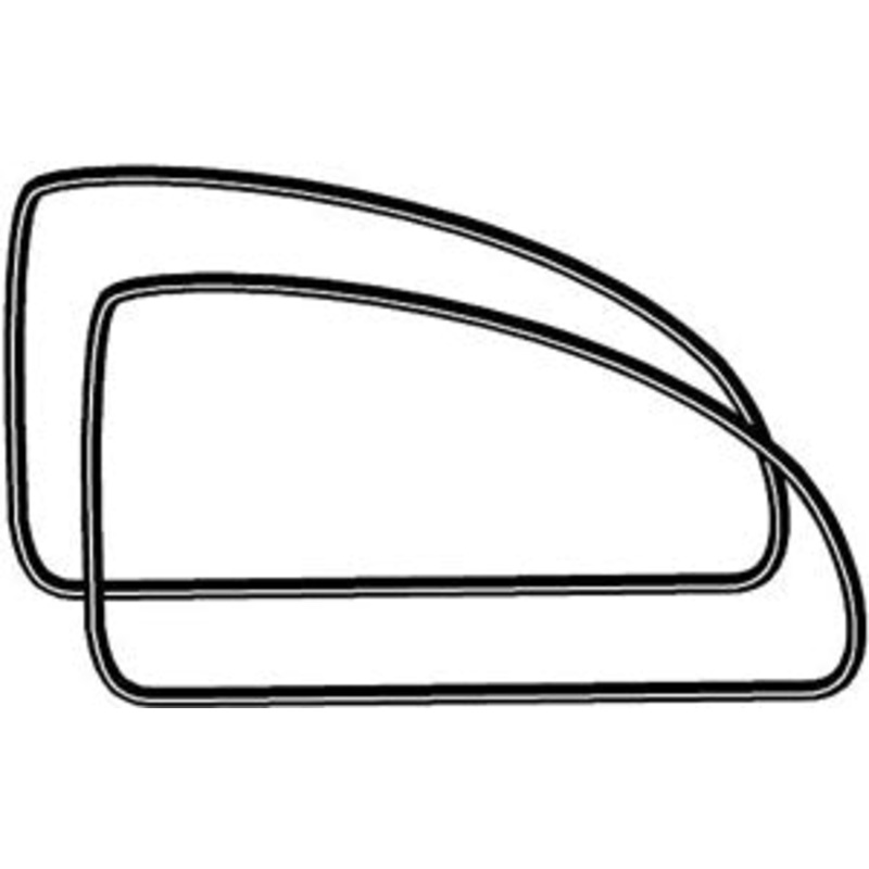 Pop-Out Window Weatherstrip Pair 65-77 I