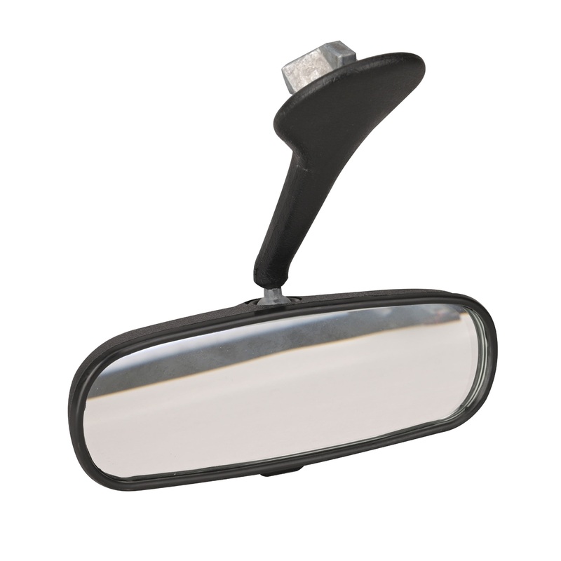 Rear View Mirror, Black, 68-77 I