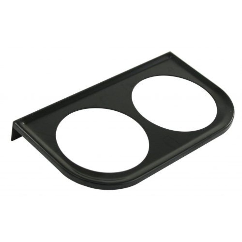 EMPI 14-1010 Metal Mount Bracket, Black, 2 1/16″, 2 Hole