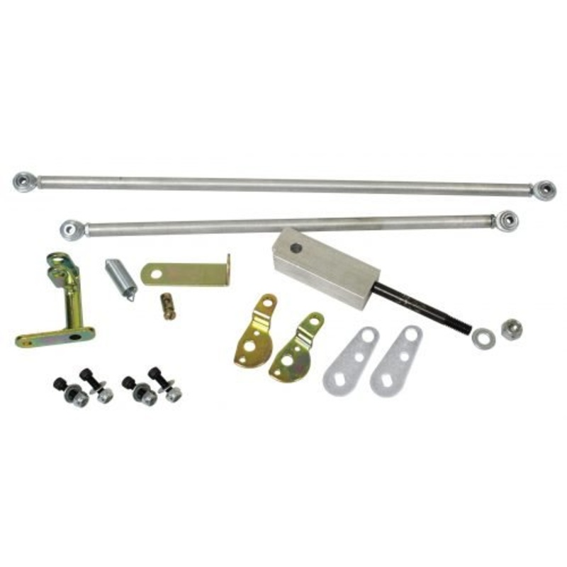 EMPI 2945 Universal Twist Style Dual Carburetor Linkage, Type 1 1300-1600
