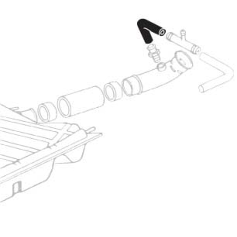 Fuel Vapor Hose, 73-79 Super