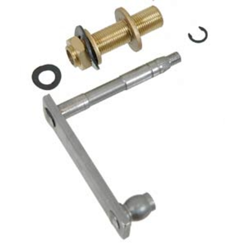 Left Wiper Shaft, 73-79 Super