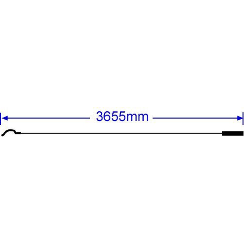 Accelerator Cable, 73-74 II