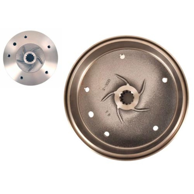 Brake Drum, Rear, 68-70 II