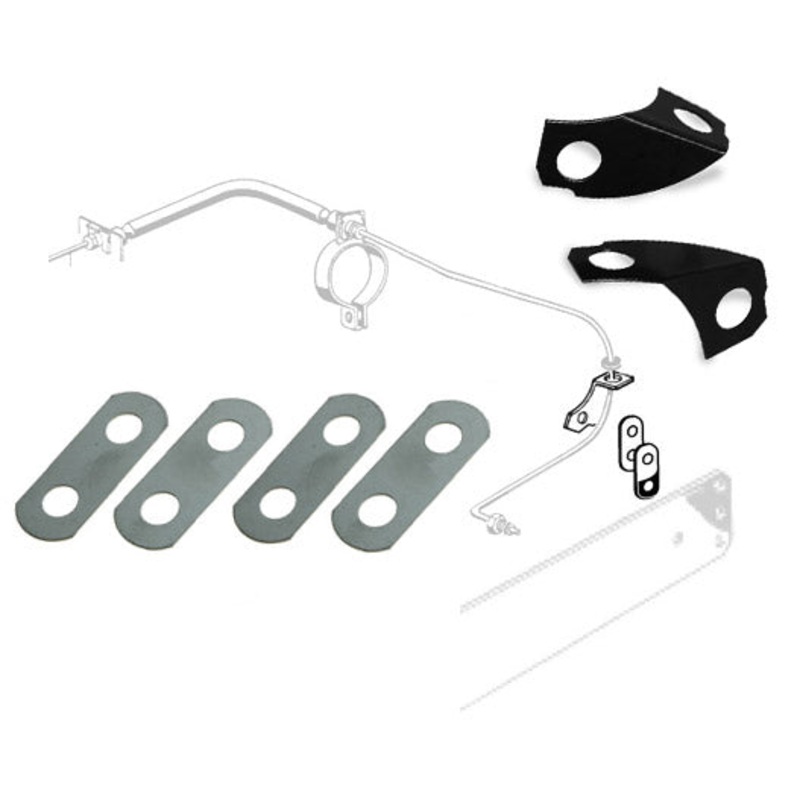 Brake Line/Rear Trailing Arm Lock Plate Kit -67 II