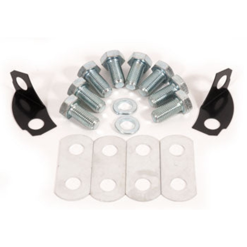 Spring Plate to Reduction Box Bolt and Lock Plate Kit, 55-67 II