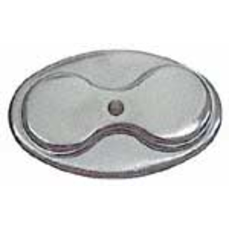 Chrome Side Compartment Door Lock Cover -65 Single Cab