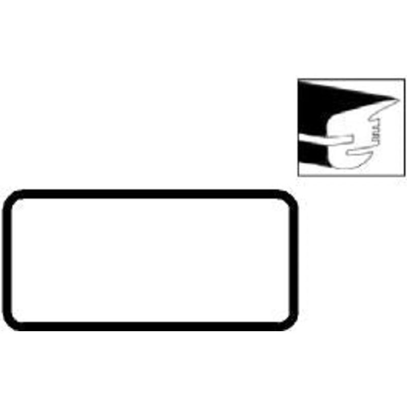 Rear Windshield Window Seal 55-63 II