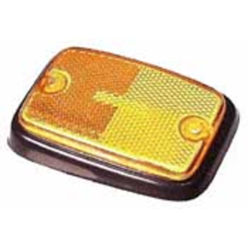 Side Marker, Reflector; Black Base 73-79 II