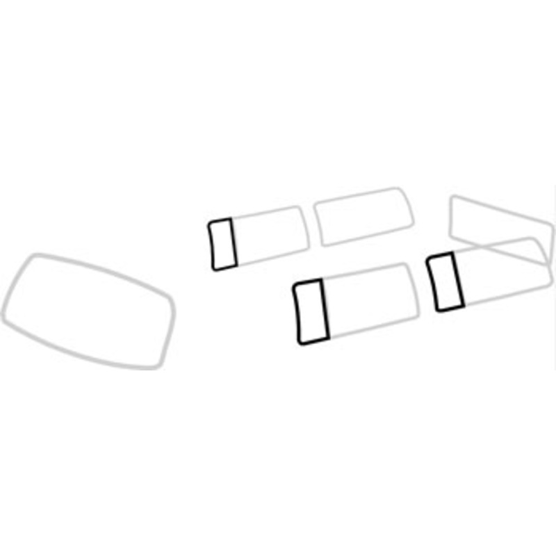 Vent Window Seal 68-79 II