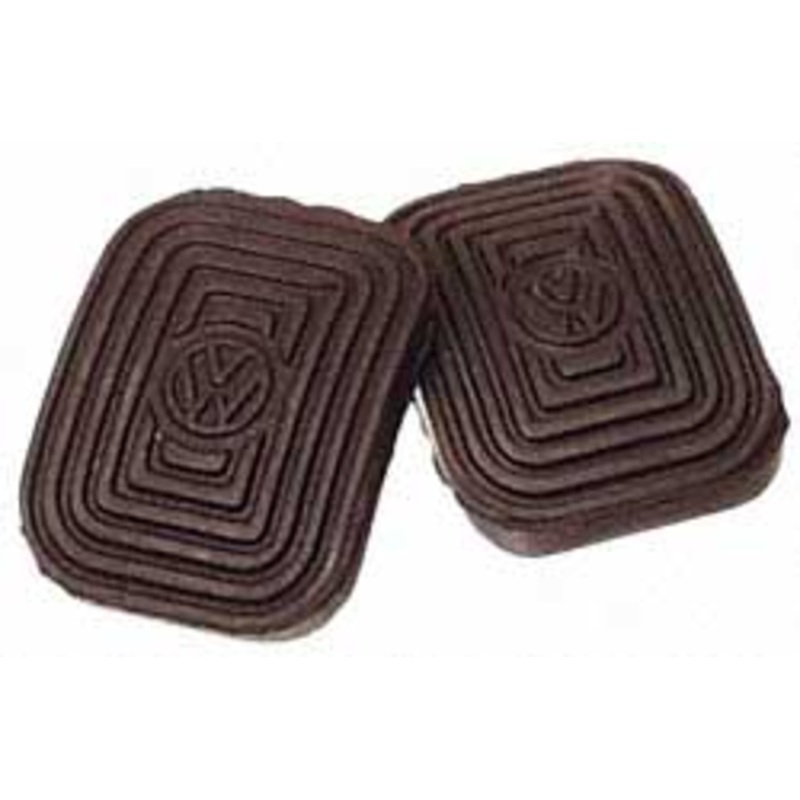 Clutch and Brake Pedal Pads; 50-79 I, -67 II, 66-73 III, 80-92 Vanagon