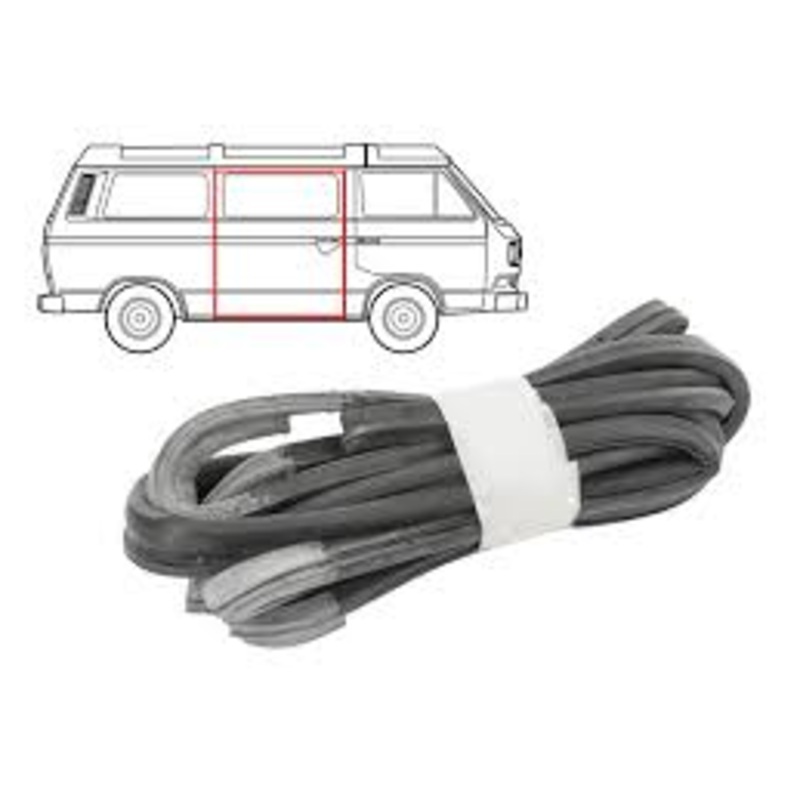 Sliding Door Seal, (Passenger Side); Vanagon