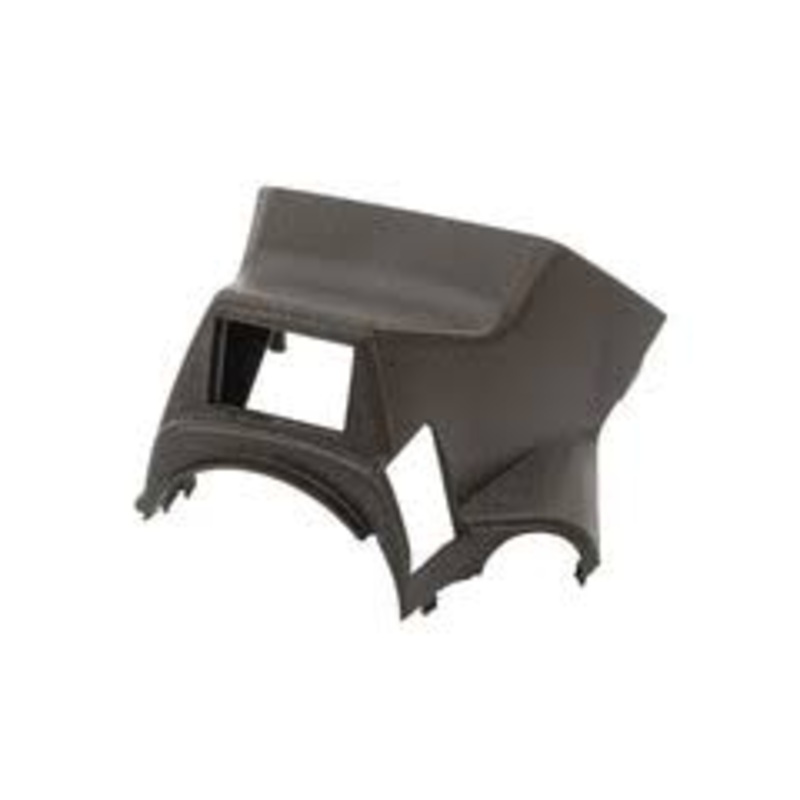 Steering Column Cover, Black; Vanagon