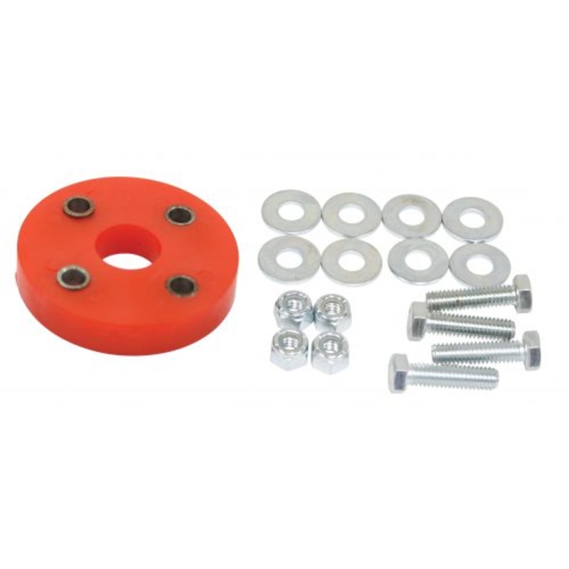 EMPI Steering Coupler, Red; Urethane