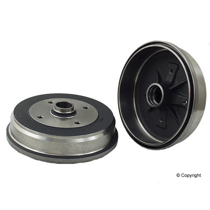 Brake Drum, Front, Super Beetle