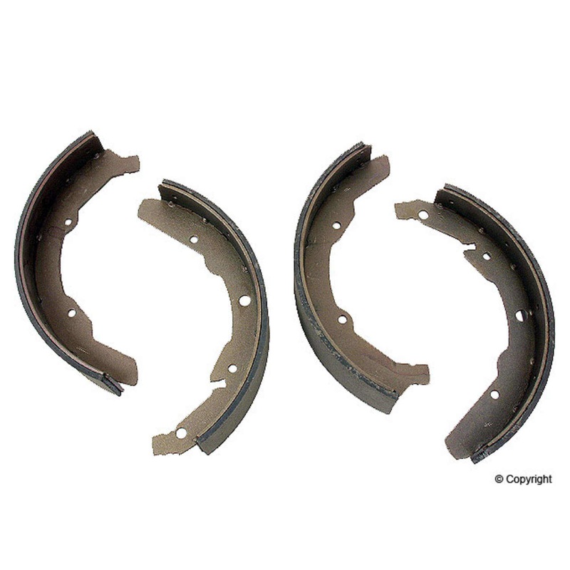Brake Shoe Set, Rear, 71-72 II
