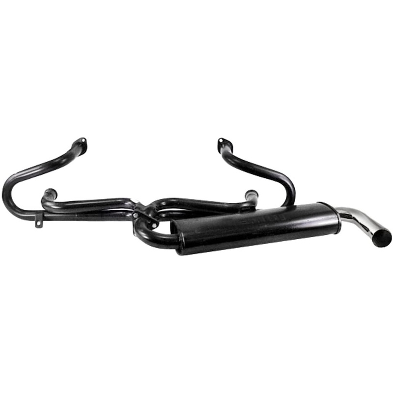 EMP Single Quiet Pack Exhaust System 1300-1600cc Type 3
