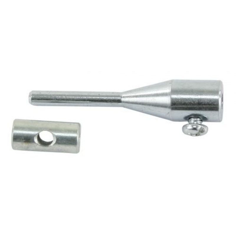 EMPI 3171 Throttle Cable Extending Kit, 2 pcs. (Fits on cable end or cable)