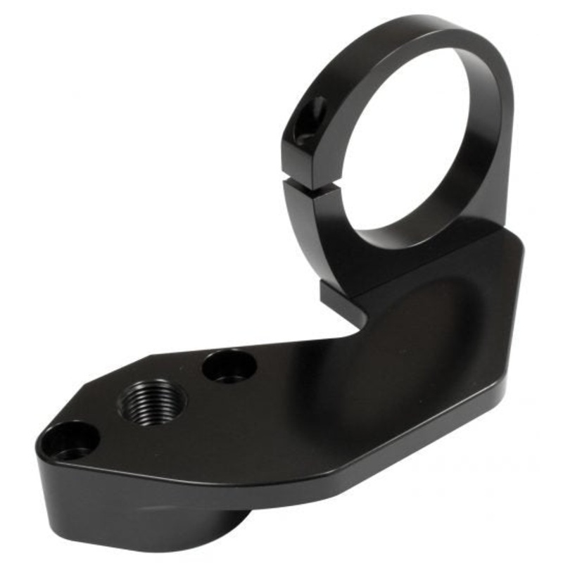 Fuel Pump Block-Off/Coil Mount Combo, Black