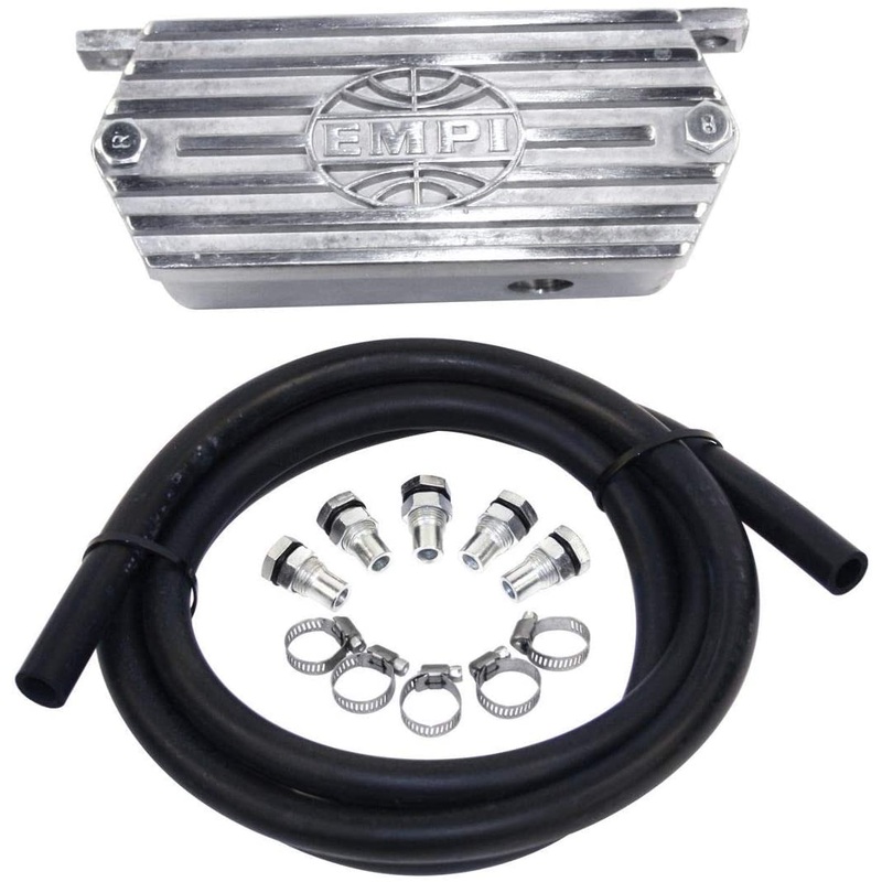 Oil Breather Kit, Cast Aluminum
