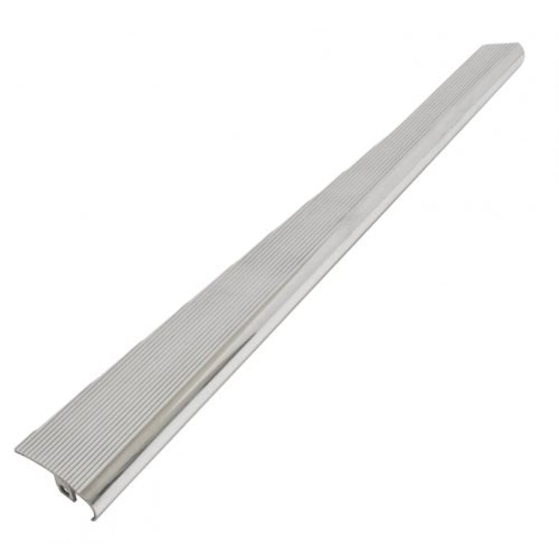 Polished Aluminum Running Boards, Pair