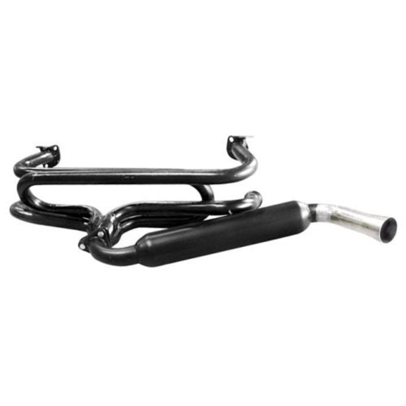Single Glass Pack Exhaust System