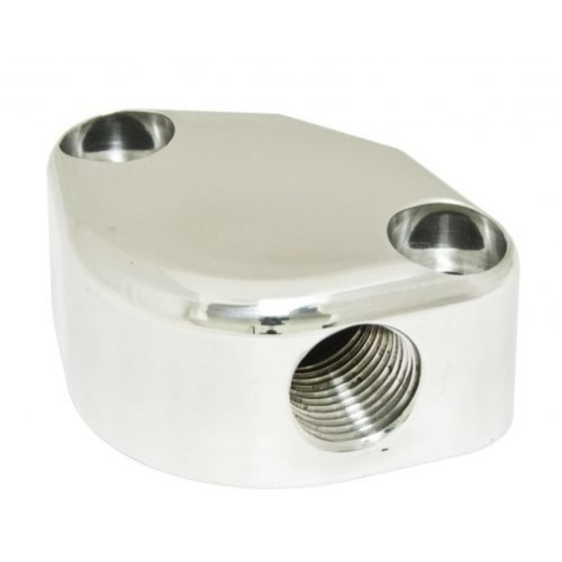 Billet Fuel Pump Block-Off