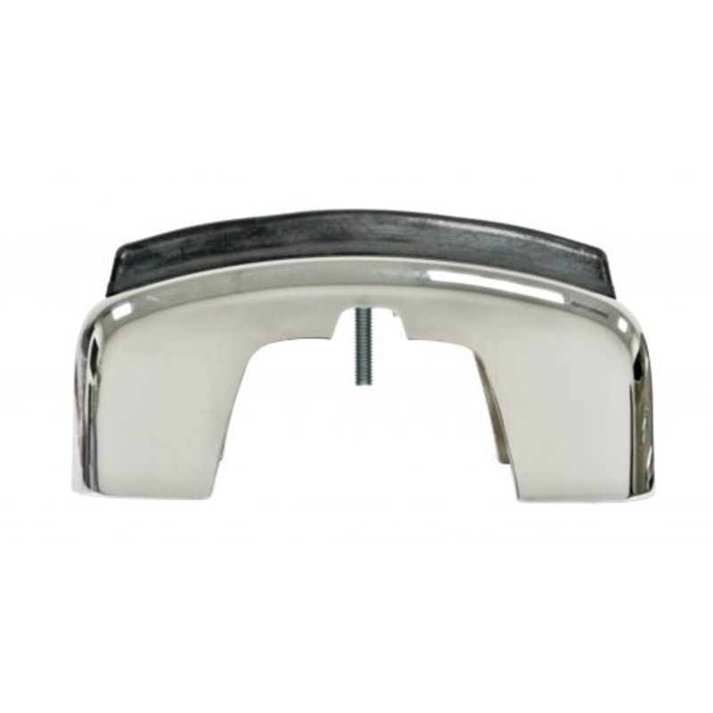 Bumper Guards, Chrome, with Impact Strip