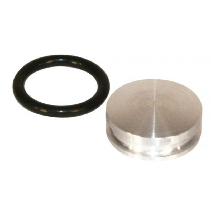 Cam Plug with O-Ring, Billet