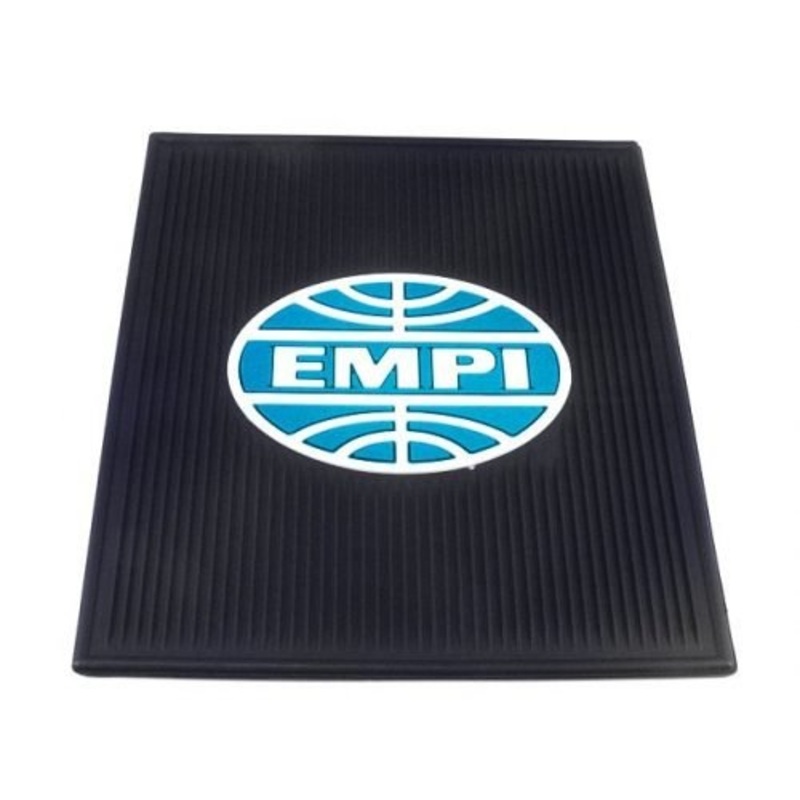 EMPI 2000 EMPI Floor Mats with Blue & White Logo, Rear, Pair