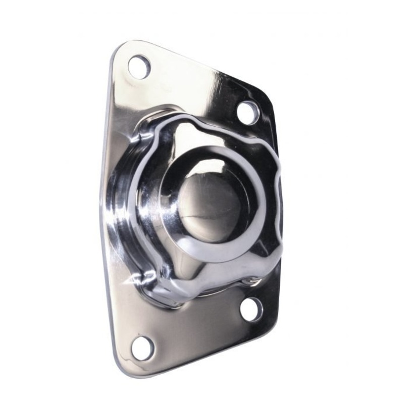 EMPI 2696 Torsion End Plate, Stainless, Swing Axle, Pair