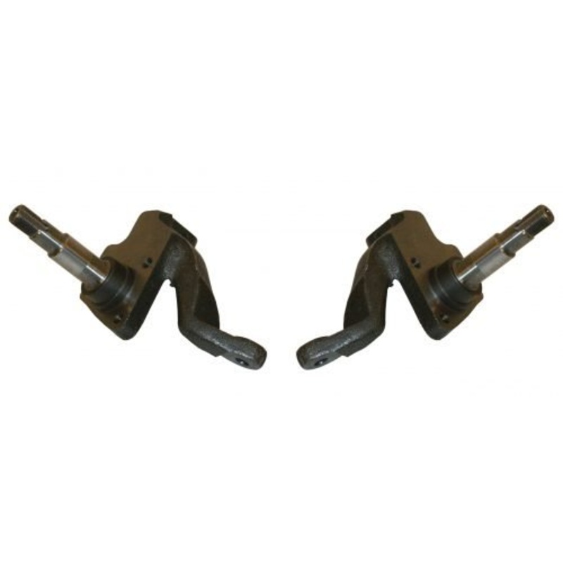 EMPI 2858 2 1/2″ Drop Spindle, Link Pin, Drum Brake, to 65, For 5/205, Pr.