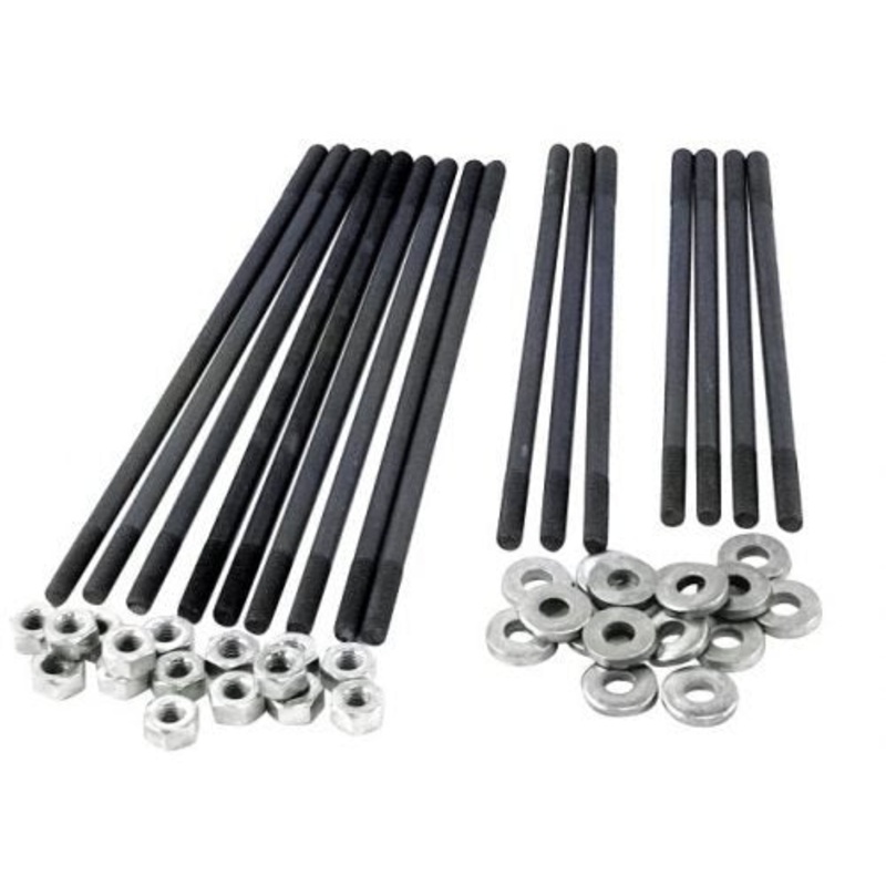 EMPI 4020 Stock Length 8mm Chromoly Case Stud Kit, Dual Port