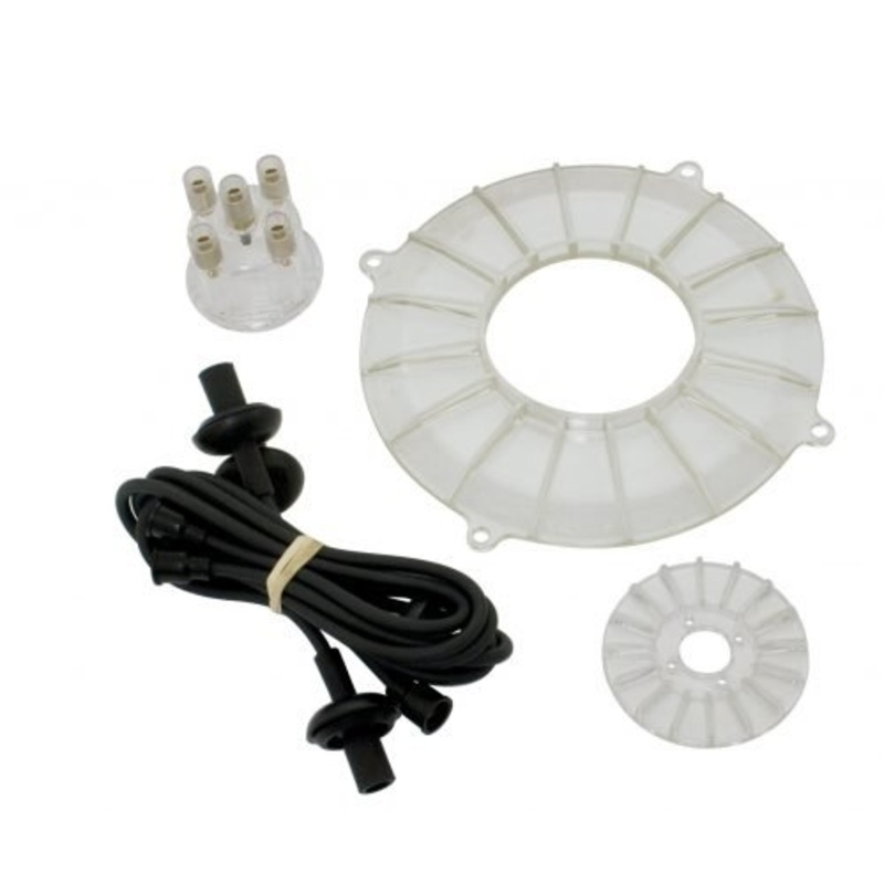 Engine Trim Kit, Black/Clear