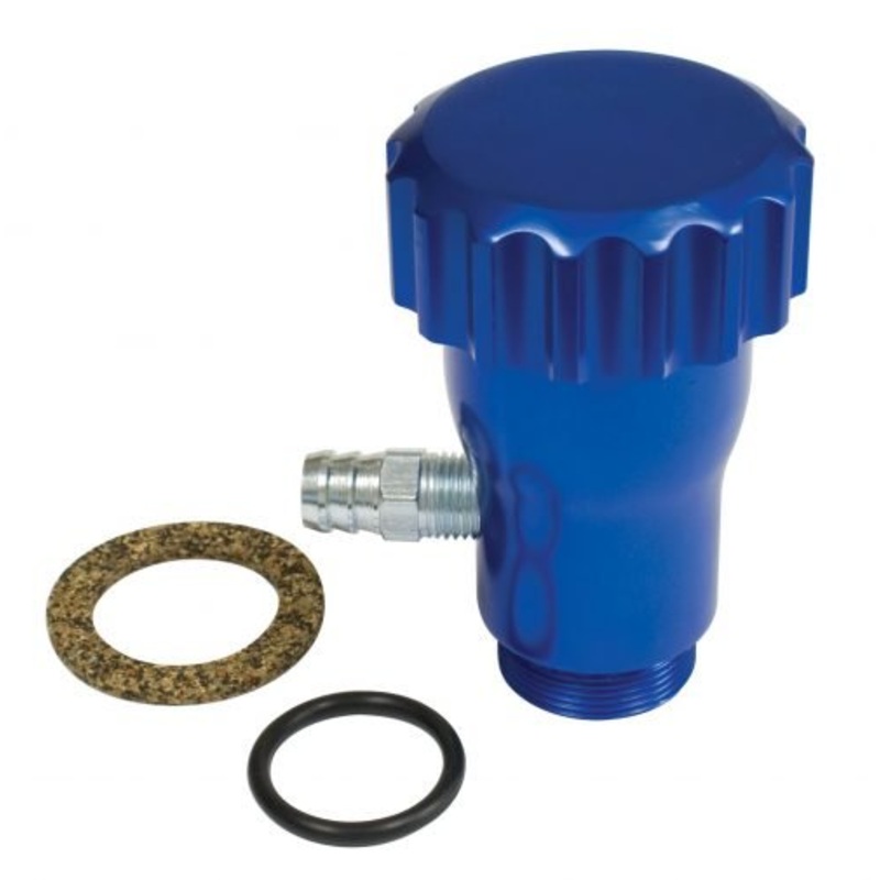 Oil Filler with Cap, Blue