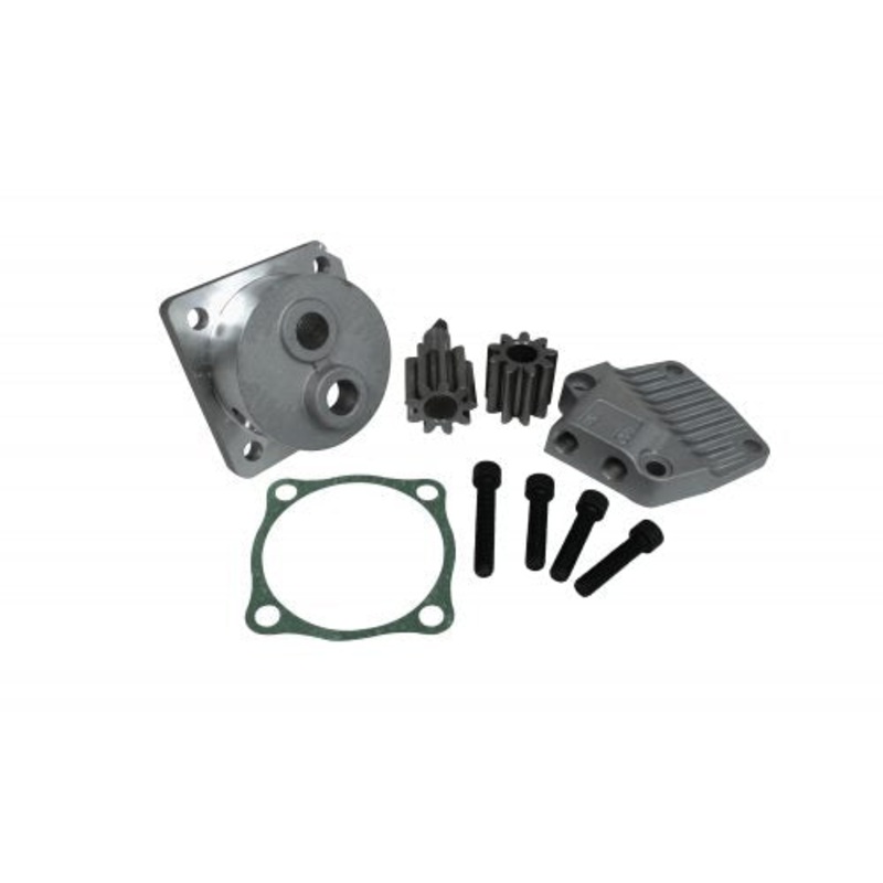 Oil Pump, Filter Flow with Dish Cam Gear