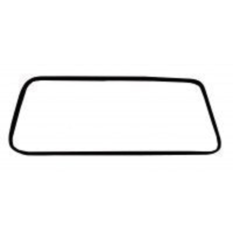 Rear Side Quarter Window Seal, w/o chrome grove; Vanagon
