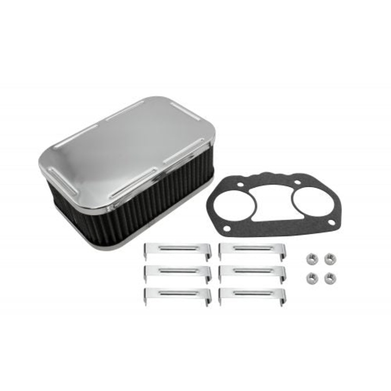 Air Cleaner, HPMX / WEBER IDF / EMPI D Series, 2 1/2″ High with Gauze