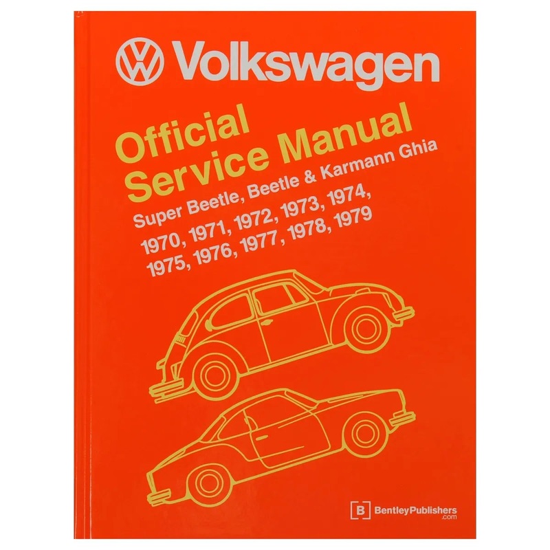 Bentley Manual 1970-1979 Super Beetle/Bug/Karmann Ghia
