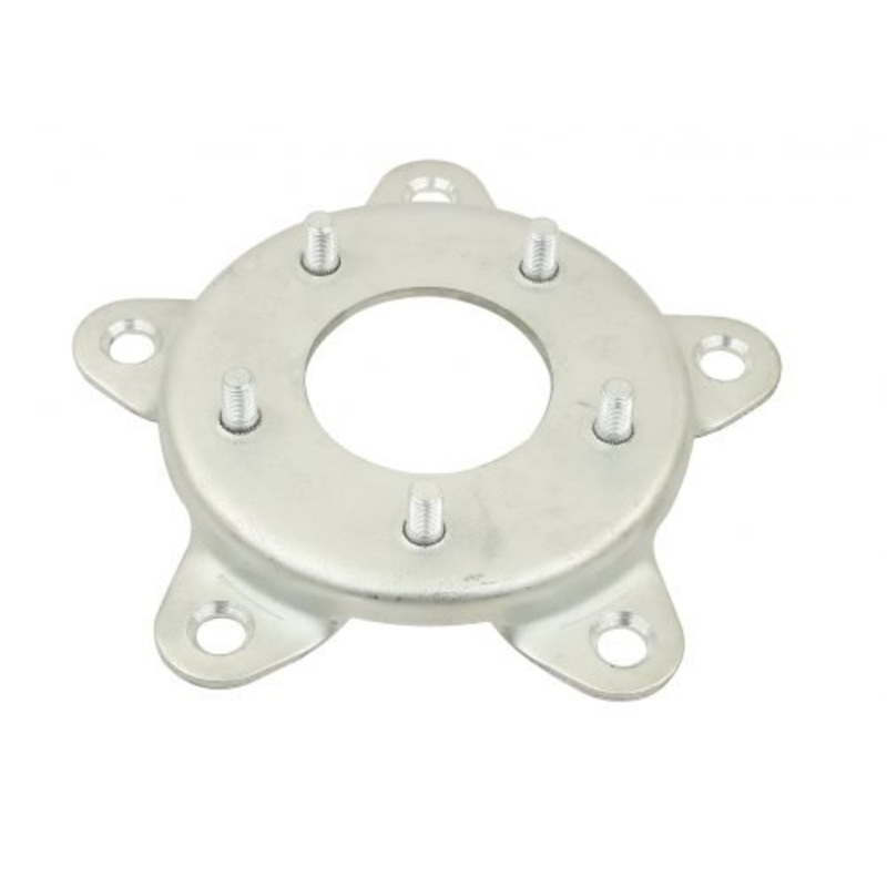 Chevy. Wheel to 5 Lug VW, Steel, 26.55mm Thick