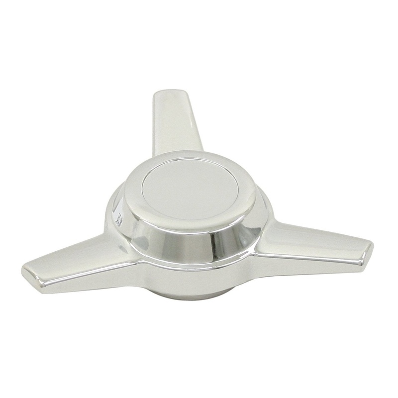 Chrome 3 Spoke Knock-Offs, Set of 4