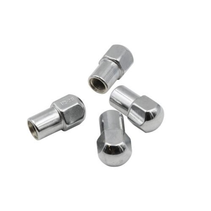 Chrome Lug Nuts, 1/2-20 (for Mag Wheels, Set of 4)