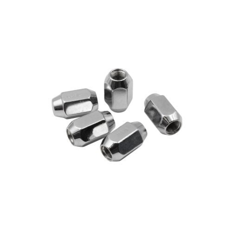 Chrome Lug Nuts, 7/16″ x 20, RH, Acorn 60 Style (Set of 5)