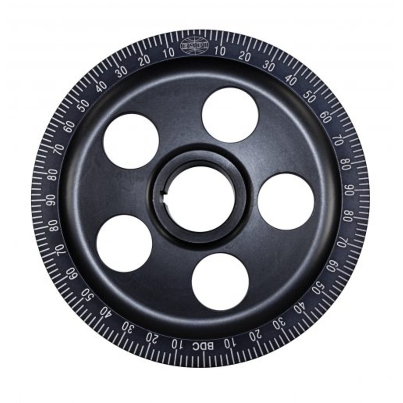 Crankshaft Pulley, Stock Size, Black Anodized