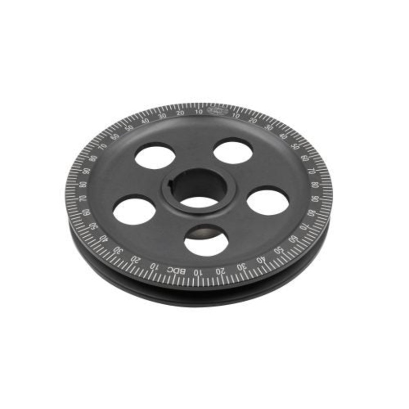 Crankshaft Pulley, Stock Size with Sand Seal, Black