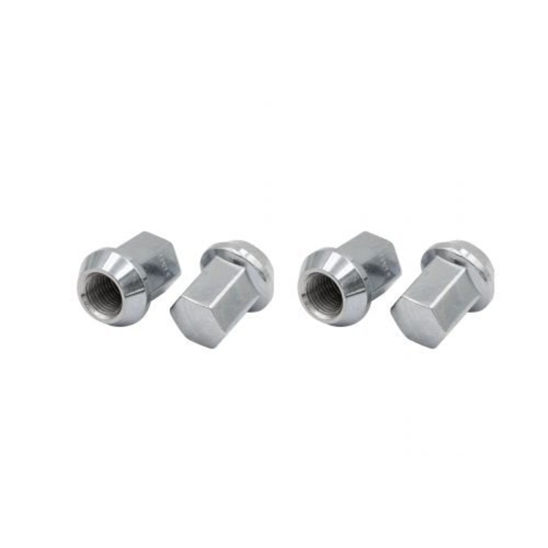 EMPI 70-2872 Chrome Steel 60 Degree Lug Nuts 14mm, Set of 4