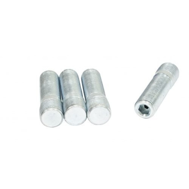 EMPI 70-2876 Long Wheel Studs, M14-1.5 to 1/2-20, Set of 4