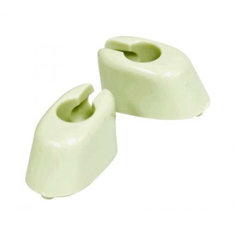 EMPI Sun Visor Clips, Ivory