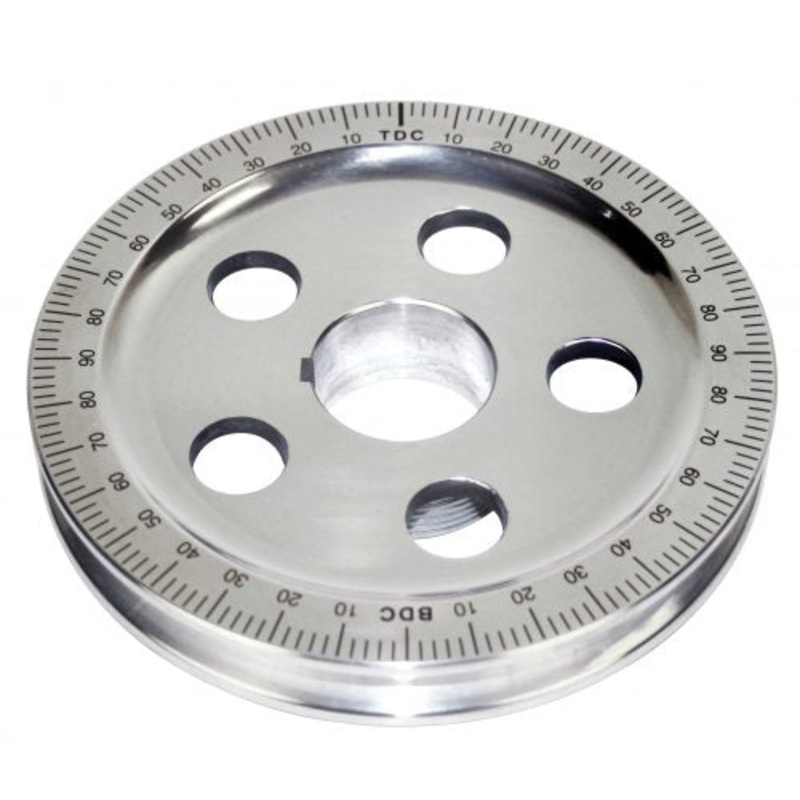 Power Pulley with Holes, Black Numbers